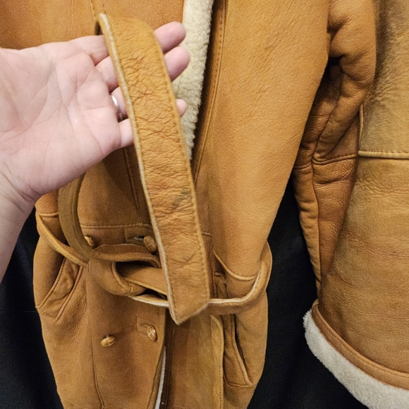 Genuine shearing heavy Winter coat - Picture 5 of 15